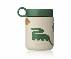 Pot Isotherme pour Solides Kian Jar Dinosaurs/Mist