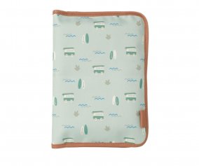 Muda Fraldas impermevel Surf Blue