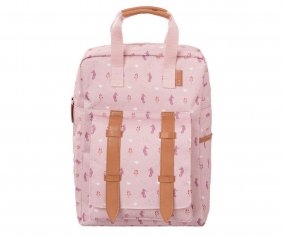 Mochila Colegio Caballito de Mar Personalizable