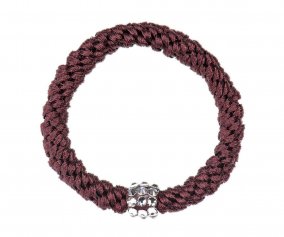 Hair Tie Kknekki Rhinestone Dark Rust