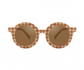 Gafas de Sol Infantil Polarizadas Round Sienna Gingham (18m-8aos)