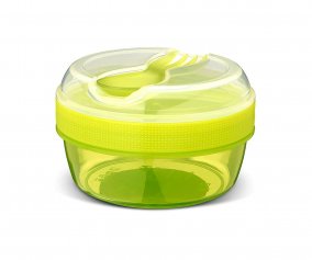 Lancheira N'ice Cup Lime com tampa de refrigeração