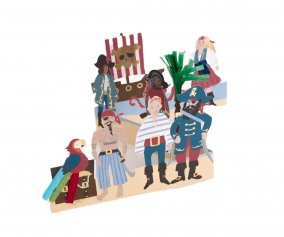 Carte d'anniversaire Pirates 