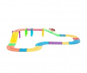 Braintoys Imanix Pista de Carreras 22 piezas