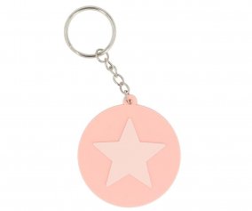 Porta-chaves Personalizvel  Star Coral Pink