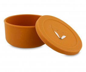 Bowl with Silicone Lid Mr. Fox