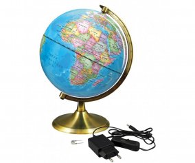 Globe Terrestre Jour et Nuit
