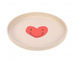 Piatto Antiscivolo Eco Happy Heart