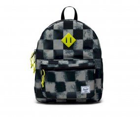 Sac  dos Heritage Youth Black Stencil Checker Personnalisable