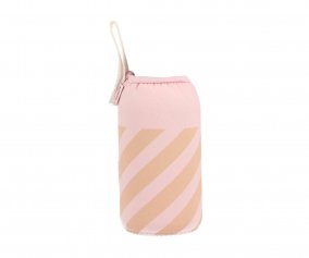 Housse en Noprne Stripes Pink 500 ml Personnalisable