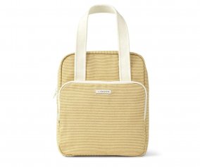 Mochila Infantil Elsa Strippe Yellow Mellow/Creme de la Creme Personalizable