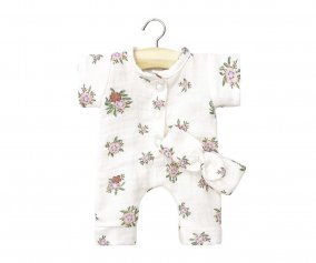 Conjunto de Macaco e Gorro Eugenia para bonecas Soft