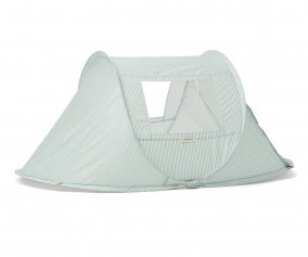 Bjork Stripe Ice blue/Creme de la creme Tent