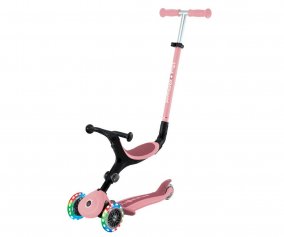 Monopattino Go Up Active Lights Pastel Pink
