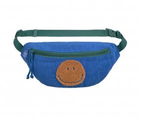 Marsupio Little Gang Happy Smile Caramel/Blue