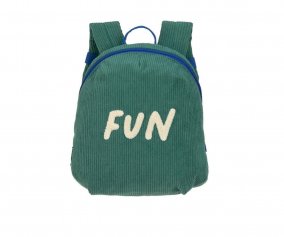 Mochila Infantil Mini Little Gang Fun Ocean Green 