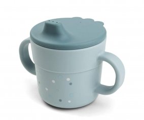 Happy Dots Blue Learning Cup
