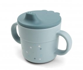 Taza de Aprendizaje Happy Dots Blue