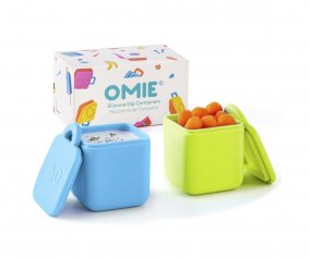 Set of OmieDip Boxes Blue/Lime