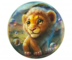 Puzzle en Bois Lion Bubblezz