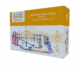 Pista Large Race Track Pastel 80 pezzi 