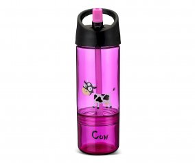 Gourde Tritan 2 en 1 Cow Purple