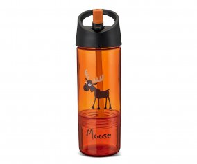 Gourde Tritan 2 en 1 Moose Orange