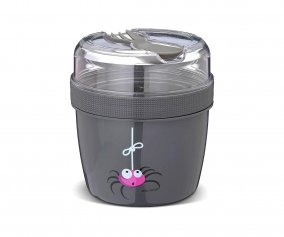 Lancheira Sn'ice Cup L Spider Grey