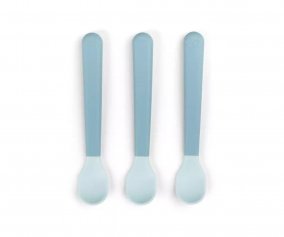 Pack 3 Cucharas para Beb Fcil Agarre Foodie Blue