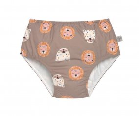 Maillot de Bain Couche avec Volant Wild Cats Choco