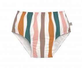Cueca com fraldas Waves Pink/Nature Ruffle