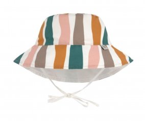 Gorrito de Bao Reversible con Proteccin Waves Pink Nature