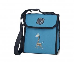 Sac  goter Thermique Pack n'Snack Turquoise Giraffe 5L Personnalisable