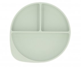 Assiette en Silicone avec Ventouse Sage