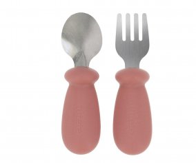 Couverts d'Apprentissage Brick Blush