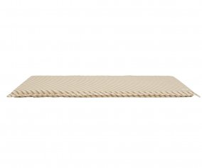 Matelas Waffle  rayures Crme