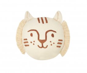 Embroidered Tiger Cushion