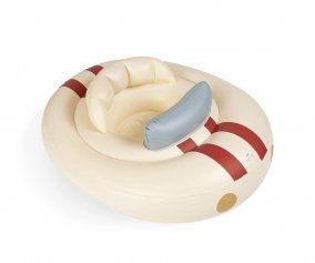 Gonfiabile Swim Ring Baby Cream Car