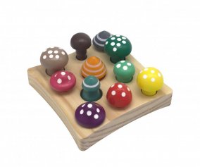 Juego de Setas de Madera