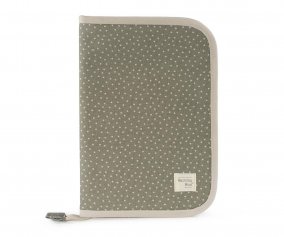 Porta-documentos Dots Poppy Moss 