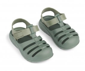 Sandales de Plage pour Enfants Beau Tea/Faune Green