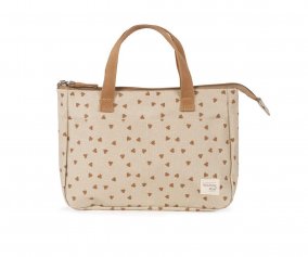 Borsa Beauty Cuori Poppy Cannella