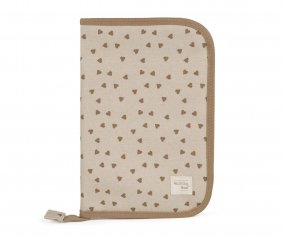 Porte-documents Coeurs Poppy Canela