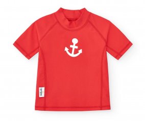 Camiseta Manga Curta Proteo Solar Sailor Red