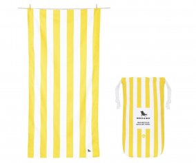 Extra Large Microfiber Beach Towel Cabana Boracay Yellow Personalised