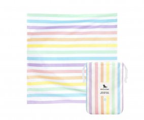 Serviette de Plage XXL en Microfibre Unicorn Waves Personnalisable