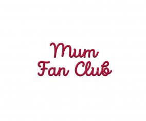Mum Fan Club (vermelho)