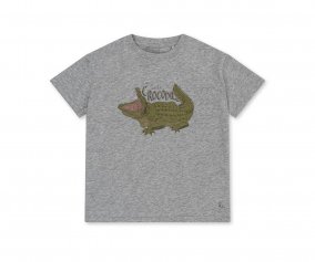 Camiseta Gots Grey Melange Cocodrile