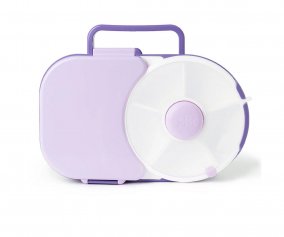 Lunch Box with Spinner Grape Purple