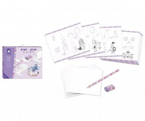 Step by Step Drawing-Kit Disegno Creativo Fantasy